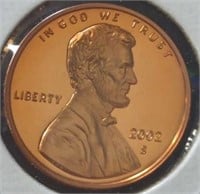 Proof 2002 S Lincoln penny