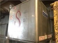 (1) 300 Gallon SS Liquid Transfer Tote