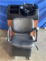 Belvedere salon electric shampoo chair,