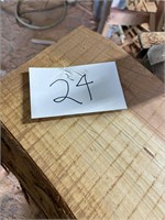 Redwood cutting board piece