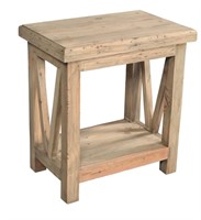 Farmhouse Provence Town End Table