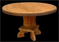 Antique Round Dining Table