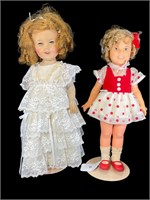 2 Vintage IDEAL Co. Shirley Temple Dolls