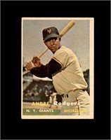 1957 Topps #377 Andre Rodgers VG to VG-EX+