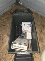 Dry box with contents