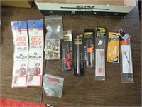 ICE FISHING SUPPLIES, HOOKS, LURES