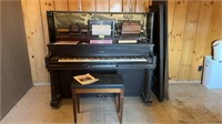 Milton Player Piano with Bench