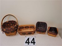 Longaberger Basket 1996 ~ 1998 ~ 1998 ~ 1999