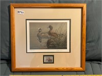 1991-92 Framed & Numbered Duck Stamp 371/ 7200