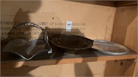 Lot of 3 Metal Dishes