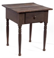 SOUTHERN PAINTED YELLOW PINE STAND TABLE,