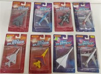 8 Matchbox Sky Busters, 4 Military Diecast & 4