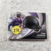 2022 Topps Commerative Batting Helmet Card Ryan