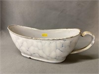 Agateware Gravy Boat