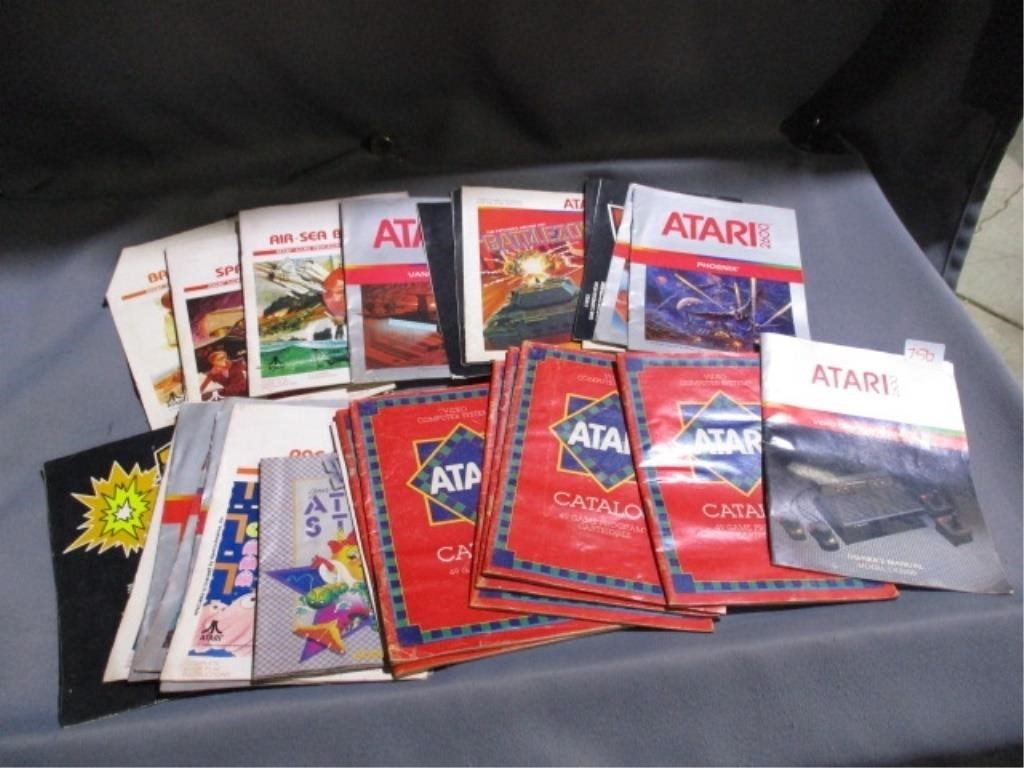 Atari manuals .