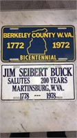 1972 Berkeley County West Virginia bicentennial