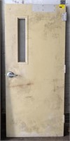 Steel Side Lite Service Door. 35.75x79.25