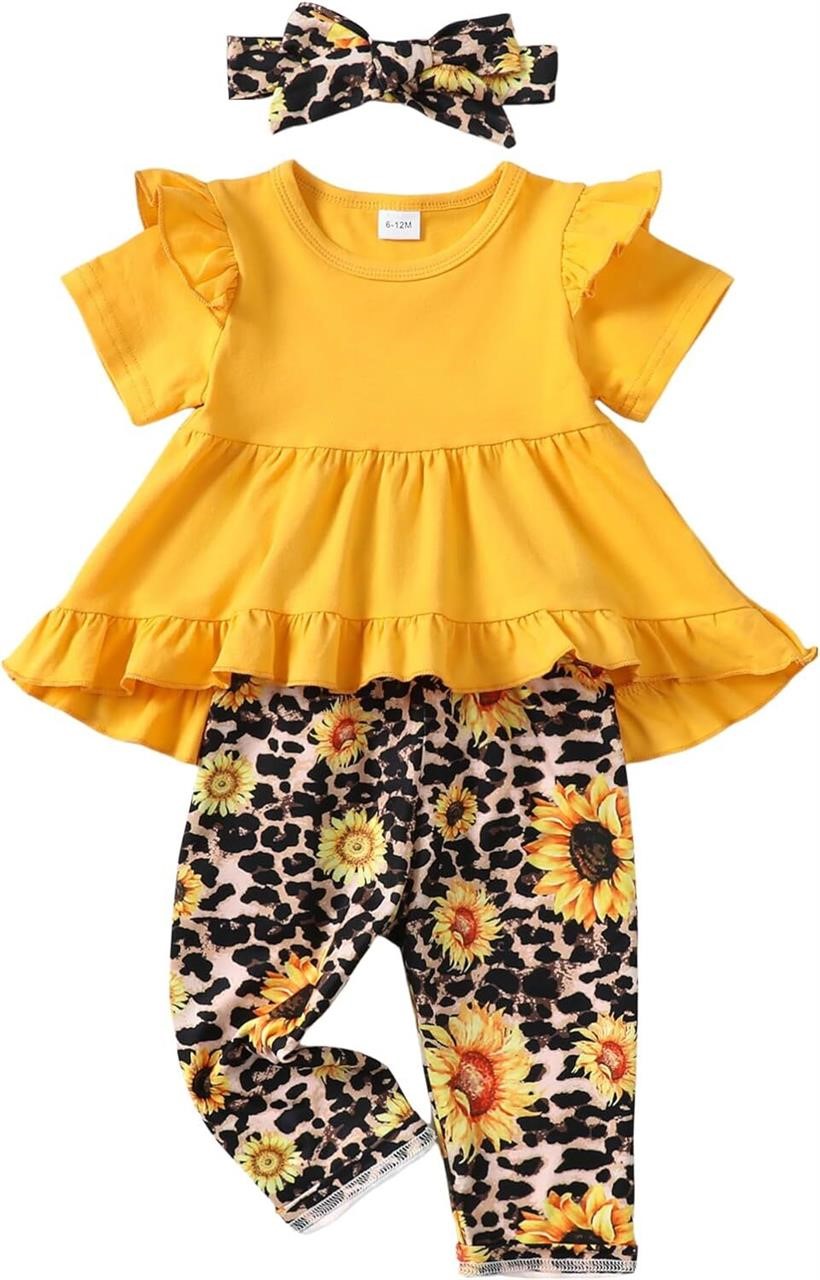 Kucnuzki Baby Outfit 18-24M Sunflower