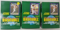 3 1991 MLB Score Series 1