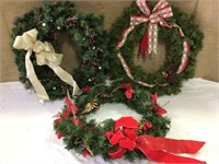 Large 24 inch Christmas wreaths