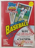 1991 Topps MLB Card Set