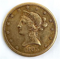 1905 US $10 Gold Eagle
