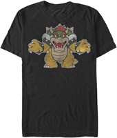 Size Large Nintendo MensJust Bowser T-Shirt,