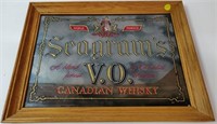 Seagrams V.O. Mirrored Advertisement Piece