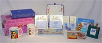 Pooh lot of Frames Book Mugs Puzzle Chest