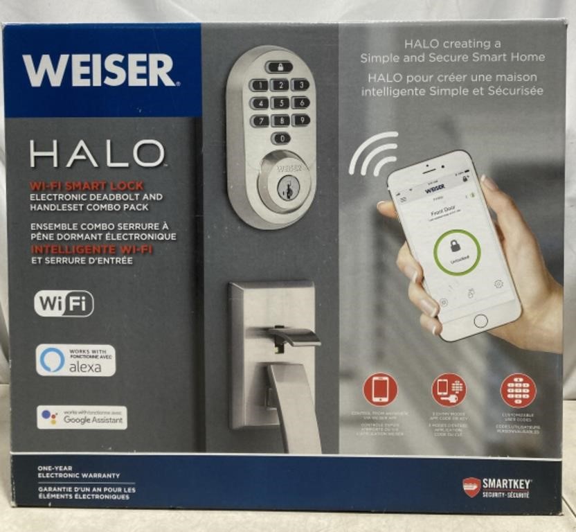 Weiser Halo Wifi Smart Lock
