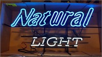 Natural Light Beer Neon Advertising Sign