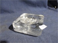 crystal dish / ashtray