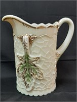 Northwood Ivory Maple Leaf Water Pitcher