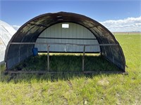 10' x 13' Steel Calf Shelter