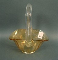 U.S. Glass Paneled Handled Basket – Mari.