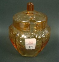 Fostoria Priscilla Covered Condiment Jar w/ Lid –