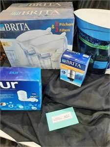Pur and Brita water purification