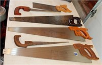 6 saws - Craftsman Hollow Ground Stainless Steel