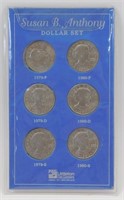 Susan B. Anthony Dollar Set