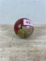 Painted Ball with Wine Motive