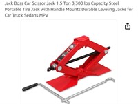 Jack Boss Car Scissor Jack