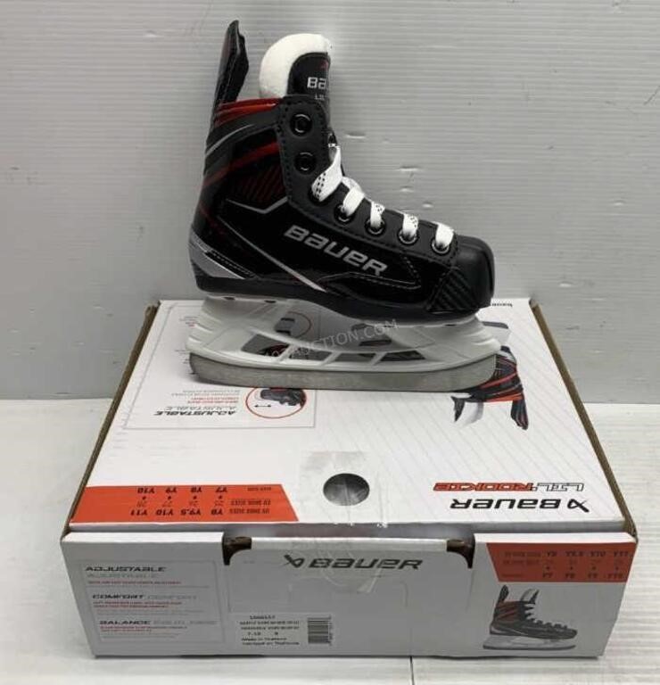 Sz 7-10 Kids Bauer Rookie Hockey Skates NEW $110