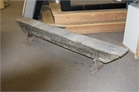 Primitive Wooden Bench