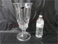 2-Piece Crystal Hurricane Candle Holder