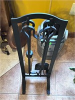 5 Piece Olde World Iron Fireplace Tool Set