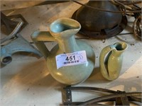 2 Ceramic Pitchers