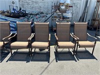 5pc Sling Patio Chairs w/Elbertex Material