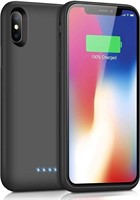 Battery Case for iPhone X/Xs, [6500mAh] Xooparc