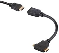 New- Onn Mini & Micro HDMI to HDMI Adapter, G