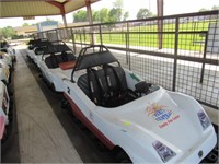 4 DOUBLE SEATER PACER GAS POWERED GO-KARTS